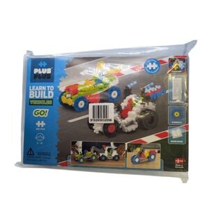 PLUS PLUS Learn To Build Vehicles Go! NIB 360 Pieces Building Toy Ages 5+ Gift